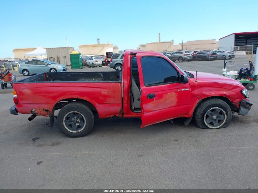 2004 Toyota Tacoma VIN: 5TENL42N74Z378965 Lot: 43109799
