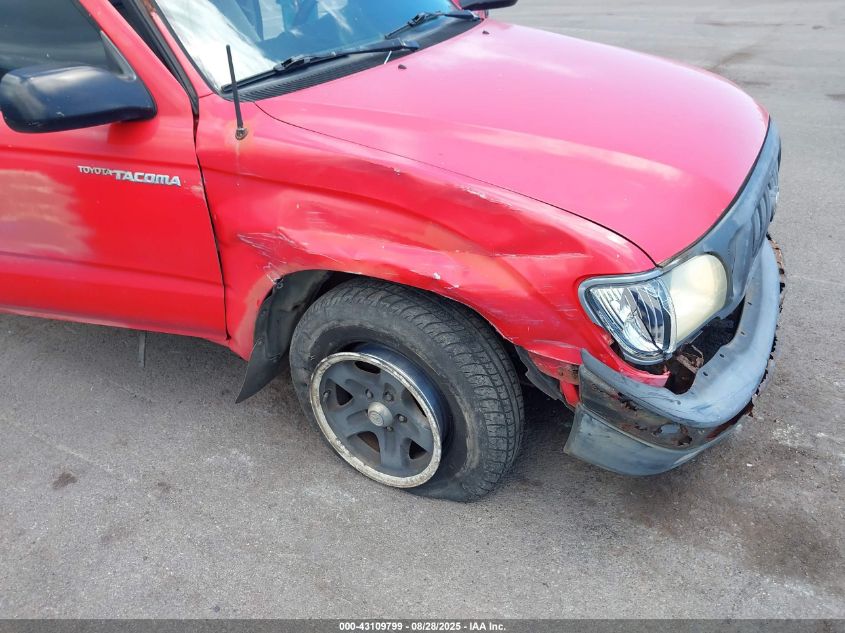 2004 Toyota Tacoma VIN: 5TENL42N74Z378965 Lot: 43109799