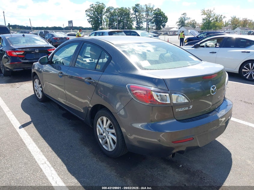 Vin: jm1bl1v76c1574810, lot: 43604094, mazda mazda3 i touring 20123