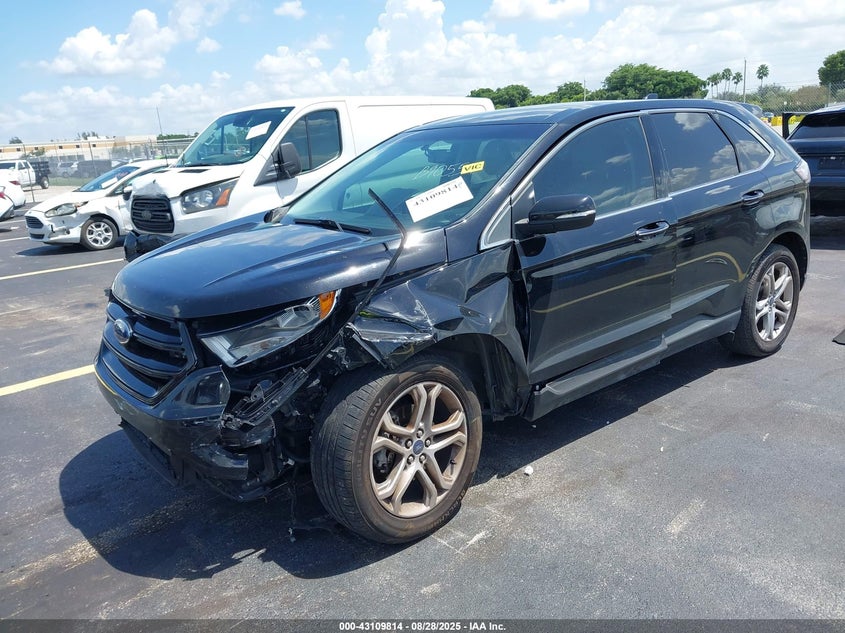 2017 FORD EDGE TITANIUM - 2FMPK3K99HBB90554