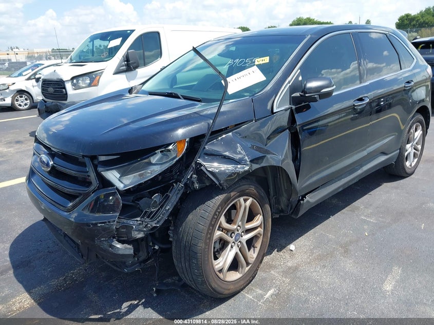 2017 FORD EDGE TITANIUM - 2FMPK3K99HBB90554