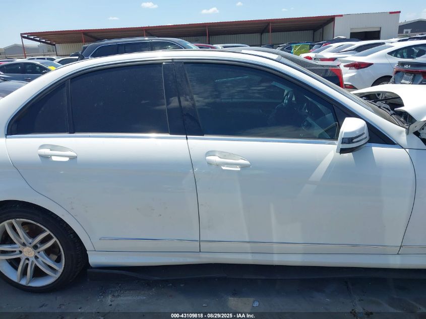 2013 Mercedes-Benz C 300 Sport 4Matic VIN: WDDGF8AB4DR285420 Lot: 43109818