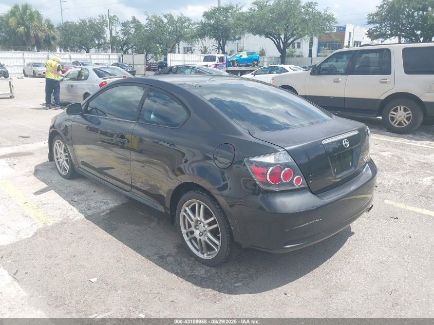 2008 Scion Tc black coupe gasoline JTKDE167780232385 photo #4