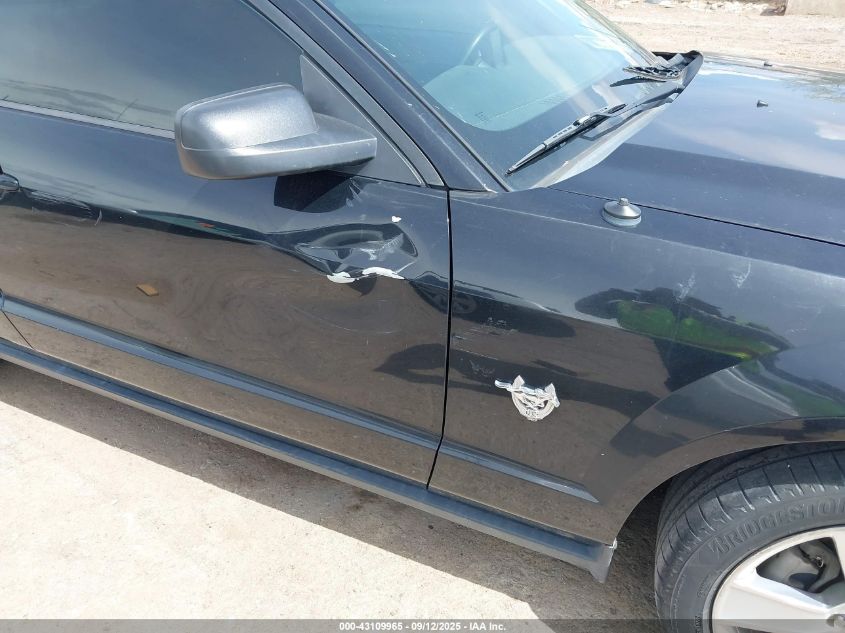 2009 Ford Mustang V6/V6 Premium VIN: 1ZVHT80N495132664 Lot: 43109965