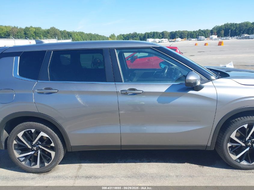 2022 Mitsubishi Outlander Black Edition S-Awc/Se 2.5 S-Awc/Se Launch Edition S-Awc VIN: JA4J4UA85NZ074449 Lot: 43110055