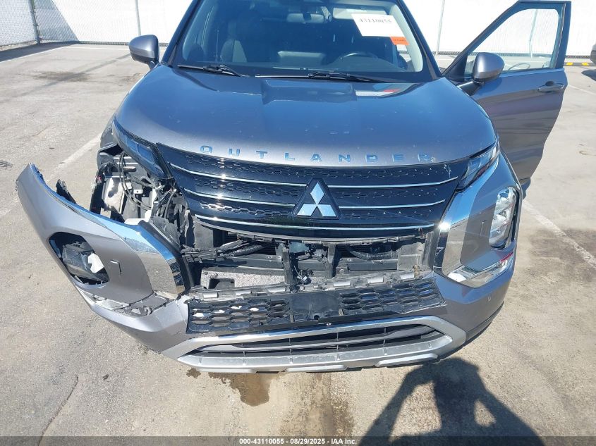 2022 Mitsubishi Outlander Black Edition S-Awc/Se 2.5 S-Awc/Se Launch Edition S-Awc VIN: JA4J4UA85NZ074449 Lot: 43110055