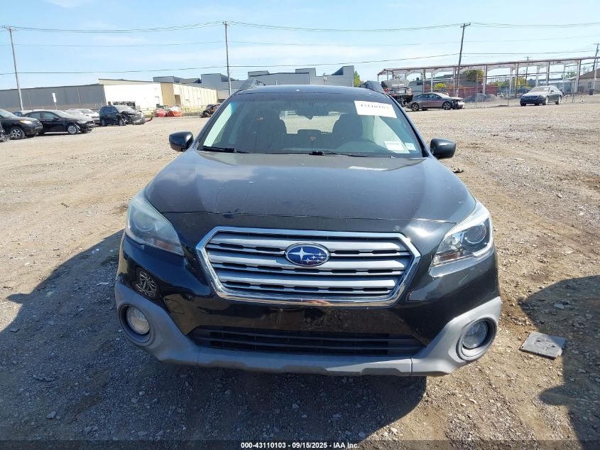 2016 Subaru Outback 2.5I Premium VIN: 4S4BSACC3G3227444 Lot: 43110103