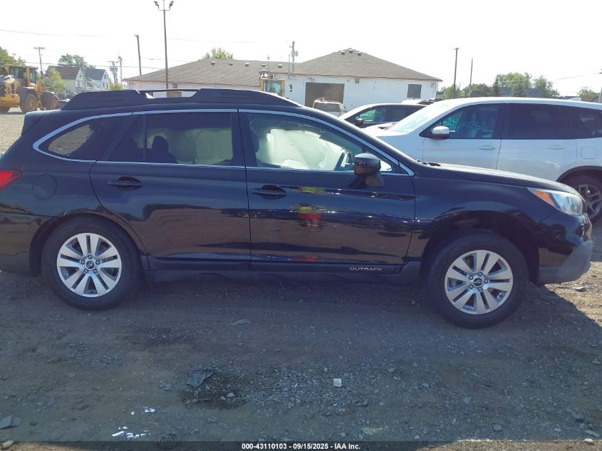 2016 Subaru Outback 2.5I Premium VIN: 4S4BSACC3G3227444 Lot: 43110103