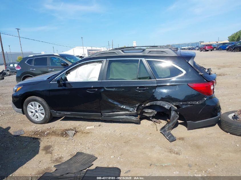 2016 Subaru Outback 2.5I Premium VIN: 4S4BSACC3G3227444 Lot: 43110103