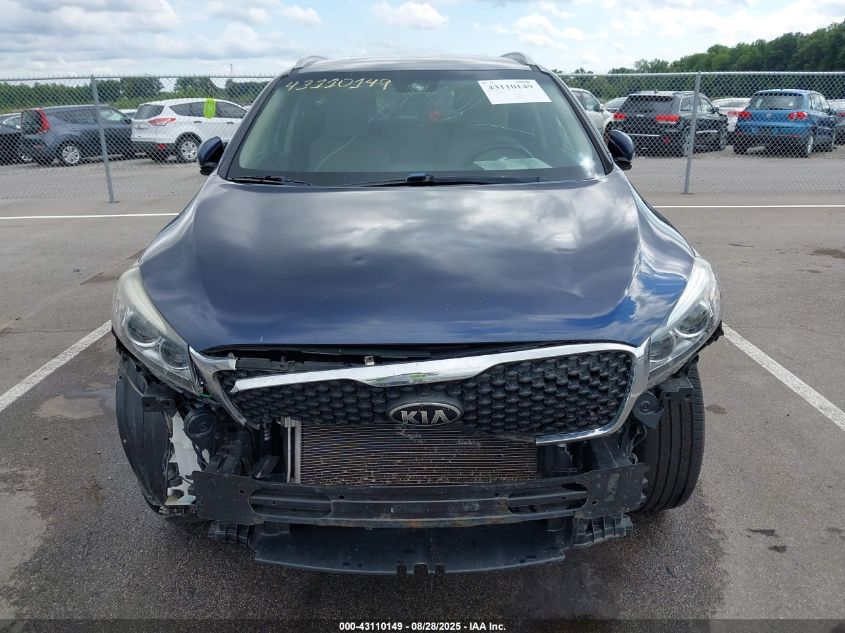 2017 Kia Sorento 2.4L Lx VIN: 5XYPG4A30HG316630 Lot: 43110149