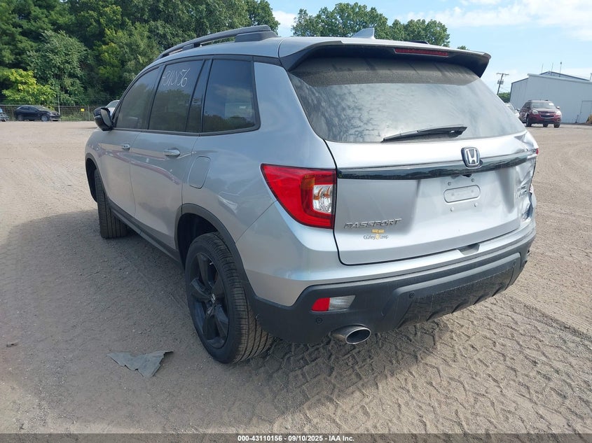 Vin: 5fnyf8h07mb029247, lot: 43604449, honda passport awd elite 20213