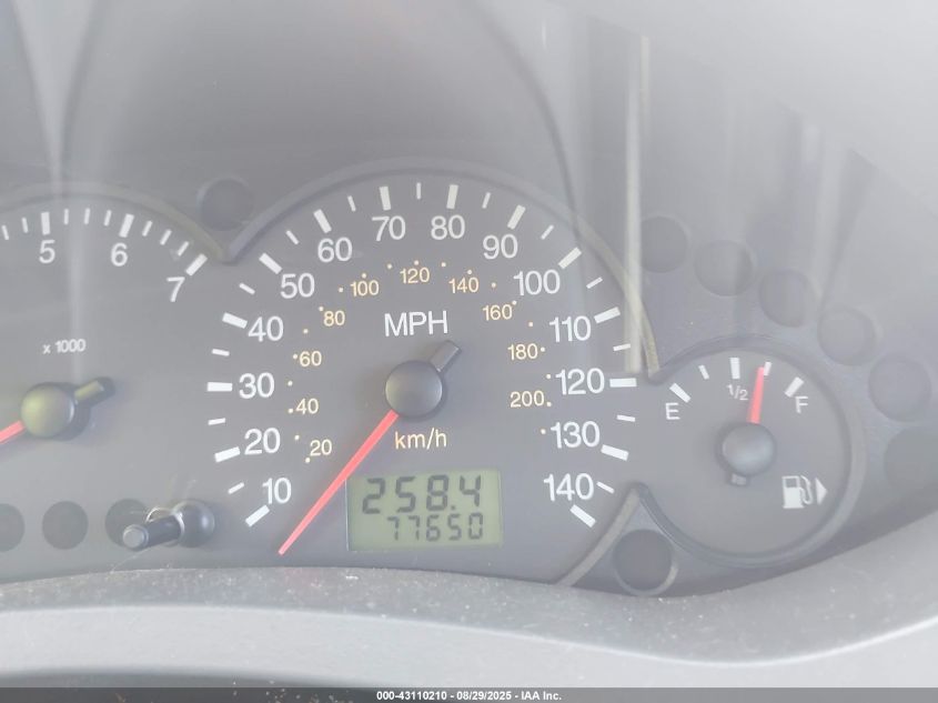 2005 Ford Focus Zx4 VIN: 1FAHP34N35W301684 Lot: 43110210