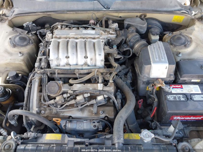 2002 Hyundai Xg350 L VIN: KMHFU45E22A190967 Lot: 43110274