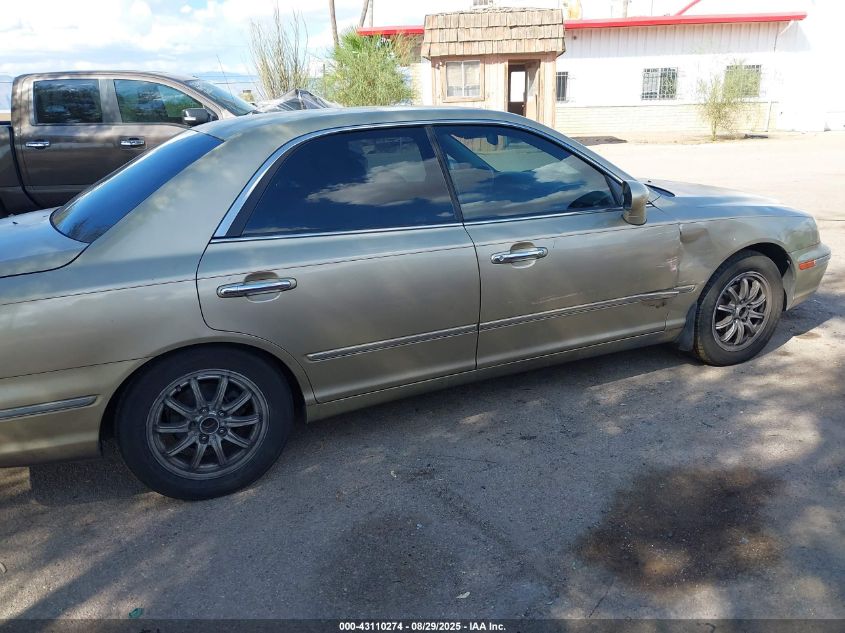 2002 Hyundai Xg350 L VIN: KMHFU45E22A190967 Lot: 43110274