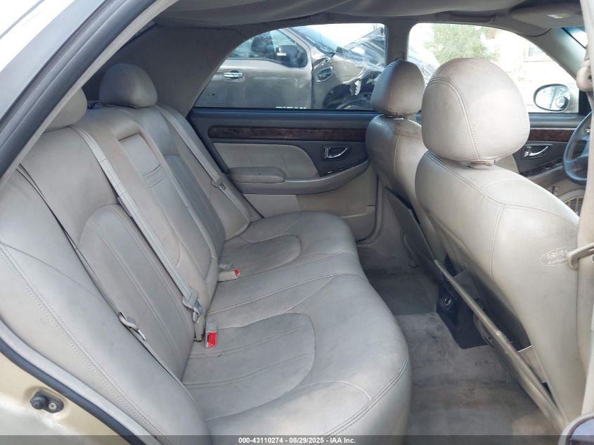 2002 Hyundai Xg350 L VIN: KMHFU45E22A190967 Lot: 43110274