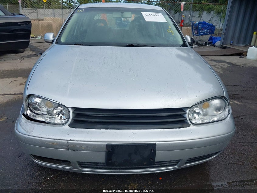 2003 Volkswagen Golf Gl/Gl 2.0L VIN: 9BWBK61J834038804 Lot: 43110353