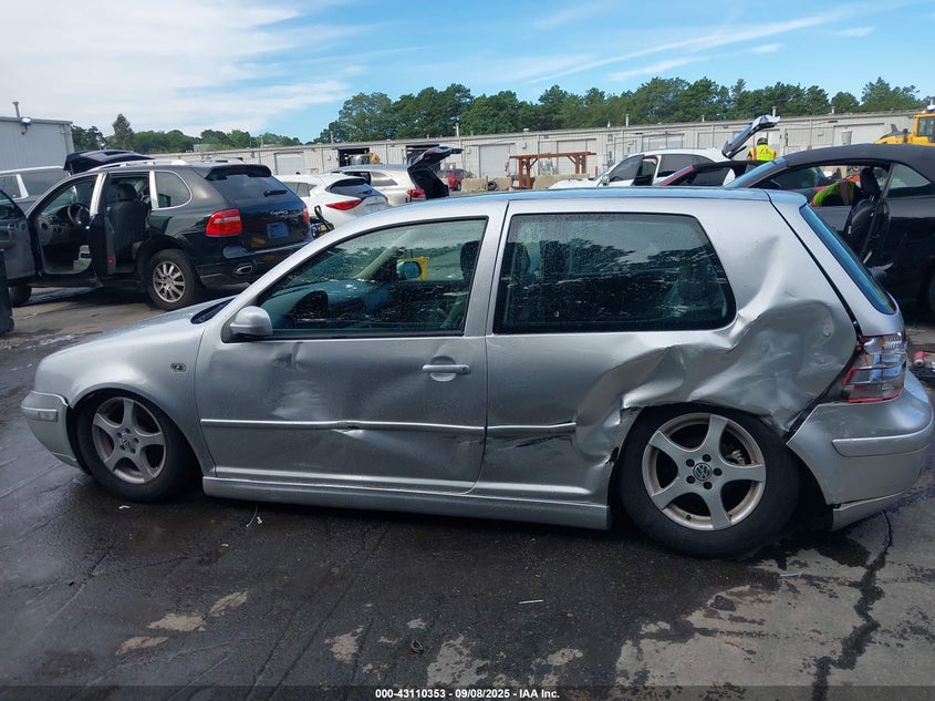 2003 Volkswagen Golf Gl/Gl 2.0L VIN: 9BWBK61J834038804 Lot: 43110353