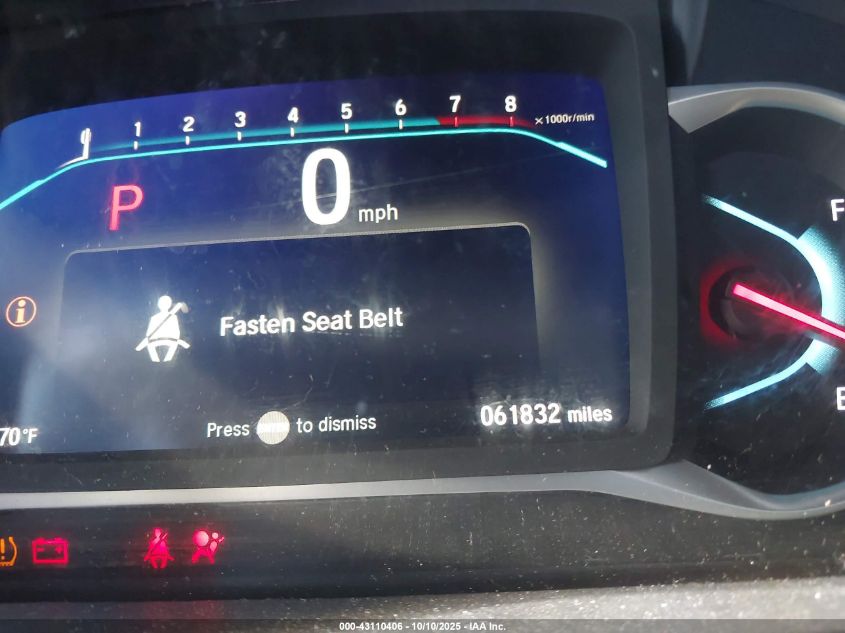 2019 Honda Pilot Ex-L VIN: 5FNYF5H54KB024269 Lot: 43110406