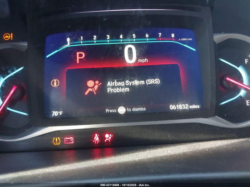 2019 Honda Pilot Ex-L VIN: 5FNYF5H54KB024269 Lot: 43110406