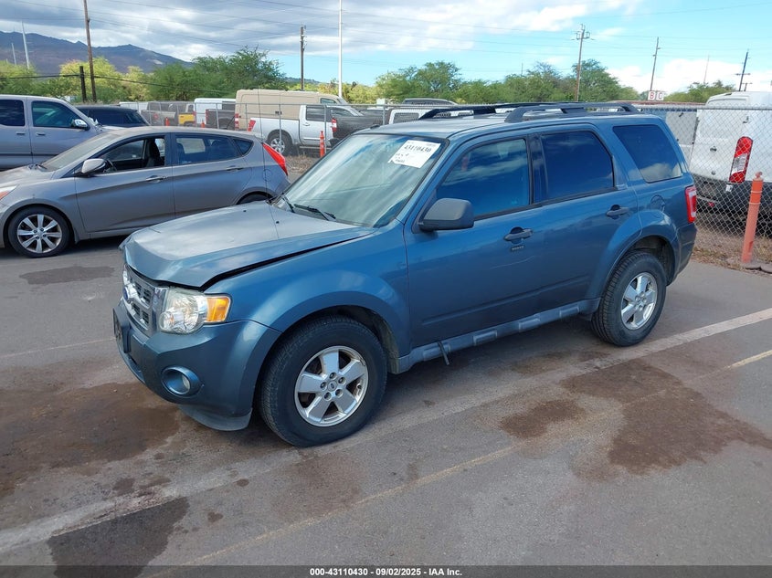 Vin: 1fmcu0d79bkc30163, lot: 43604723, ford escape xlt 20112