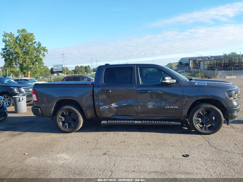 2021 RAM 1500 BIG HORN  4X4 5'7 BOX - 1C6SRFFT4MN772598