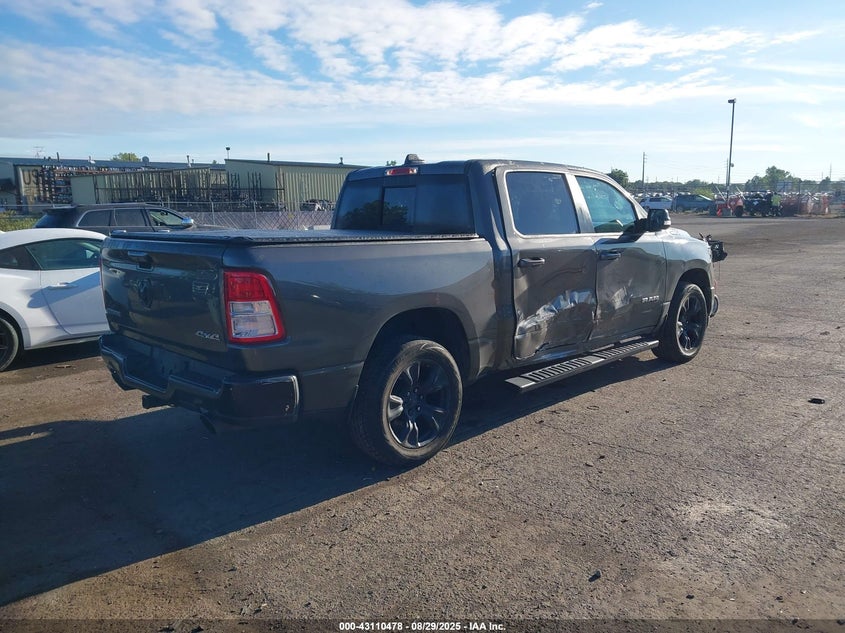 2021 RAM 1500 BIG HORN  4X4 5'7 BOX - 1C6SRFFT4MN772598
