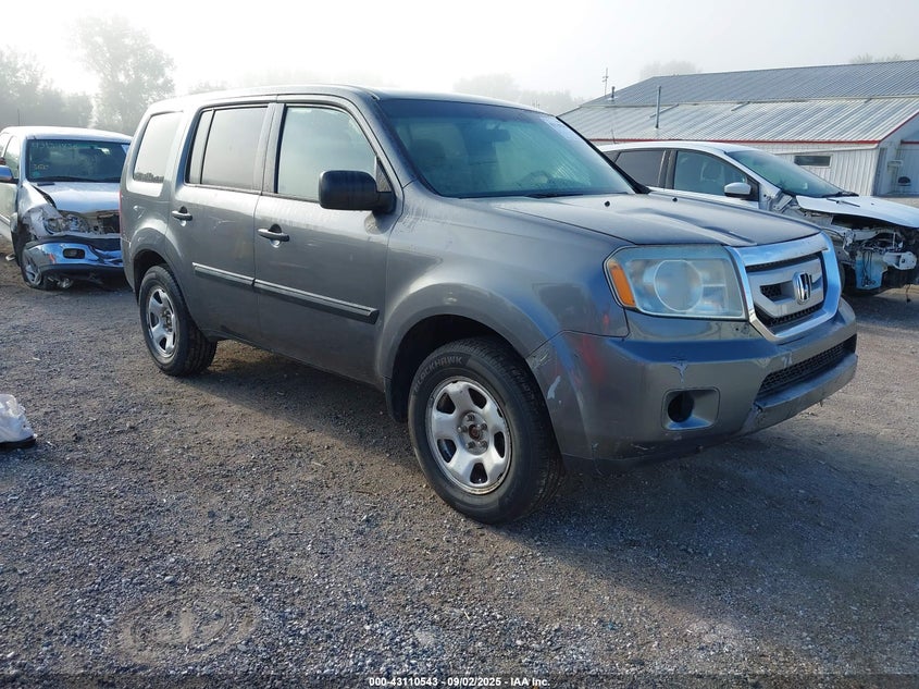 5FNYF4H22BB007616 2011 Honda Pilot Lx auction photo 1