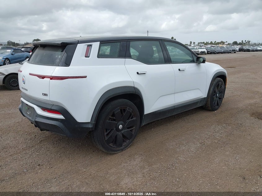 Vin: vcf1zbu24pg003261, lot: 43604842, fisker ocean one 20234