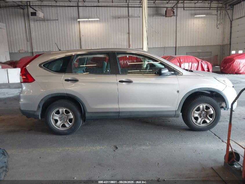 2016 Honda Cr-V Lx VIN: 2HKRM4H36GH666231 Lot: 43110601