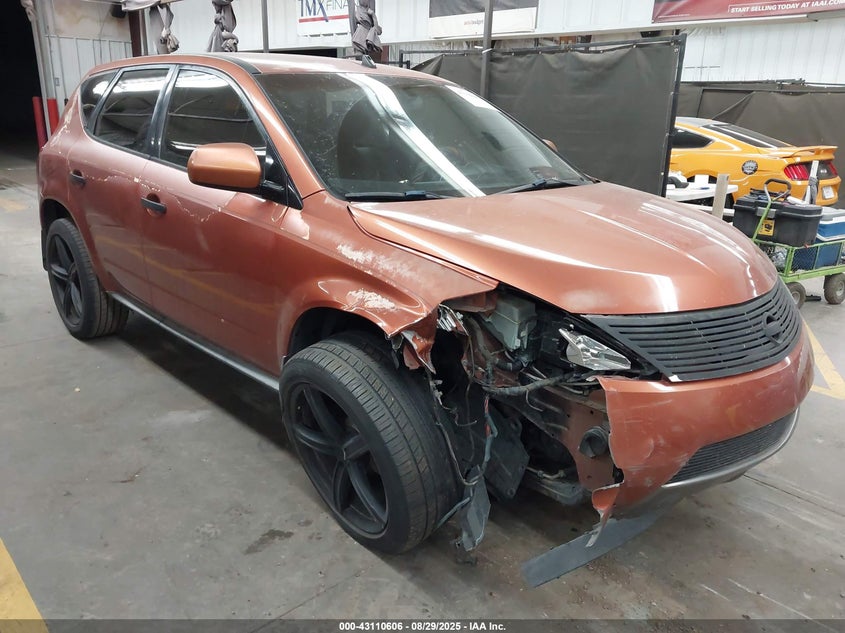 JN8AZ08T43W123475 2003 Nissan Murano Se auction photo 1