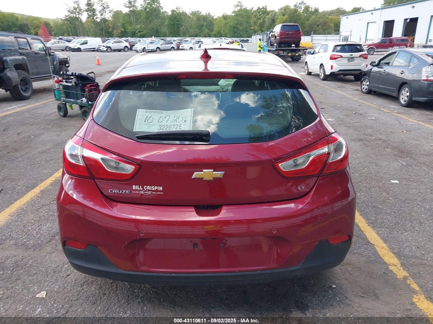 2017 CHEVROLET CRUZE LT AUTO - 3G1BE6SM0HS527692