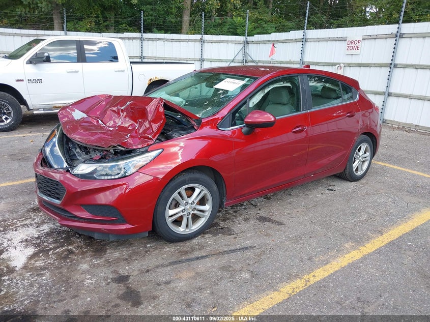 2017 CHEVROLET CRUZE LT AUTO - 3G1BE6SM0HS527692