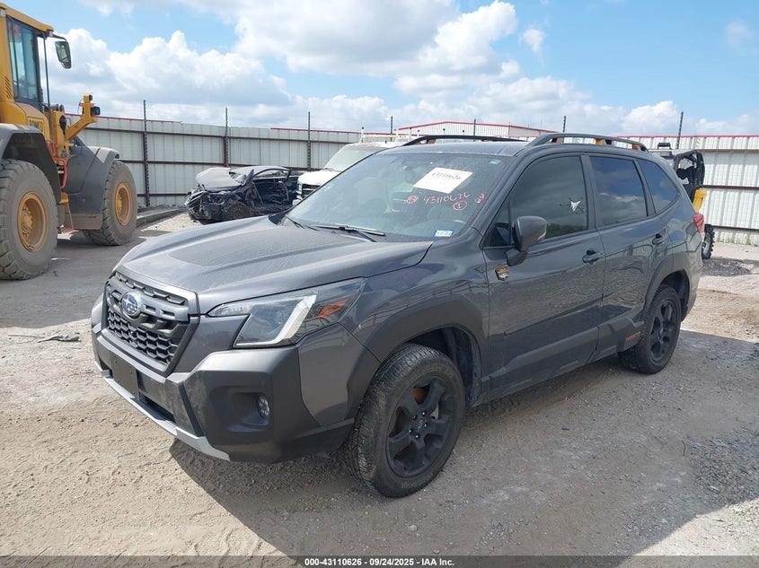 Vin: jf2skamc6nh509341, lot: 43604919, subaru forester wilderness 20222
