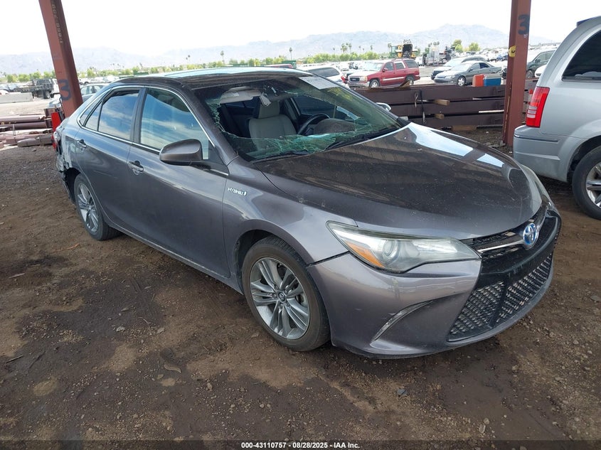 4T1BD1FK9HU209510 2017 Toyota Camry Hybrid Se auction photo 1