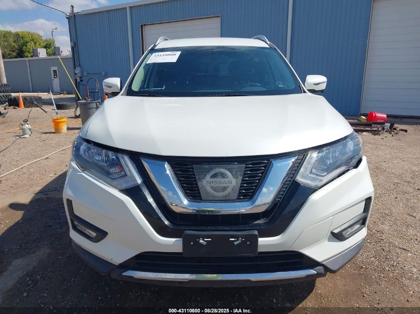 2017 Nissan Rogue Sv VIN: KNMAT2MTXHP603326 Lot: 43110800