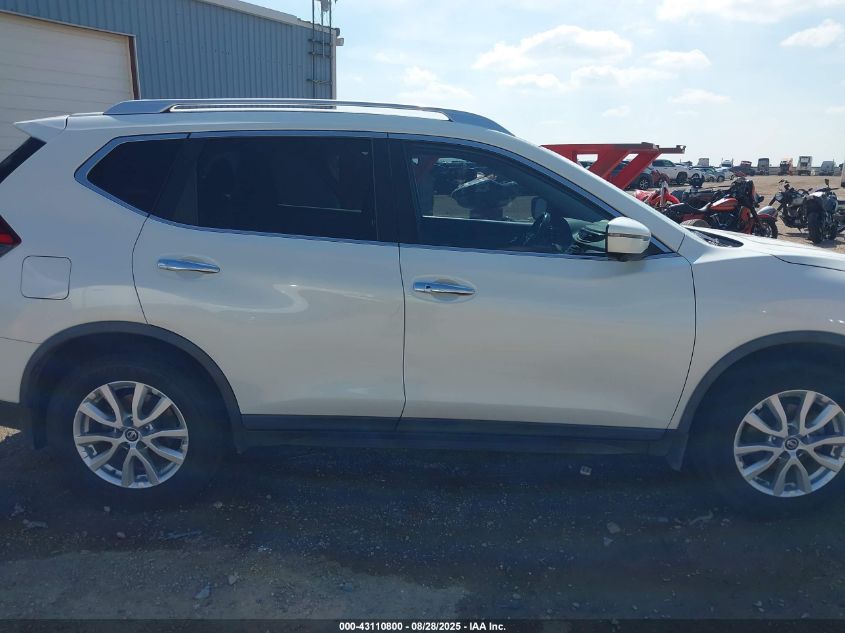 2017 Nissan Rogue Sv VIN: KNMAT2MTXHP603326 Lot: 43110800
