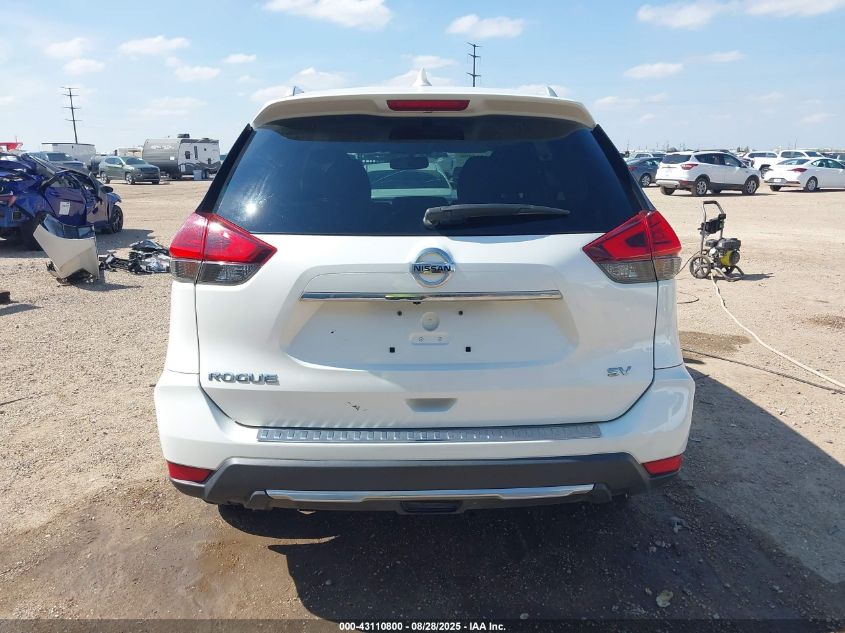 2017 Nissan Rogue Sv VIN: KNMAT2MTXHP603326 Lot: 43110800