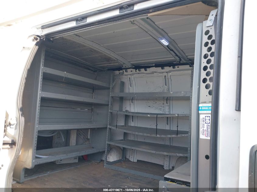 2012 Chevrolet Express 2500 Work Van VIN: 1GCWGFCA5C1179406 Lot: 43110871