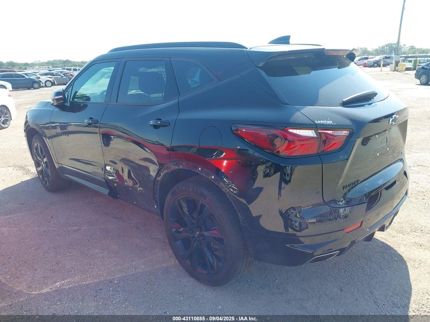 Vin: 3gnkbers3ns177394, lot: 43605178, chevrolet blazer fwd rs 20223