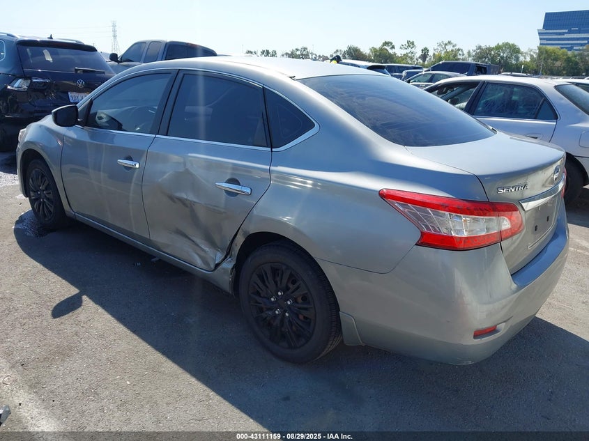 3N1AB7AP4EL639319 2014 NISSAN SENTRA photo no. 3