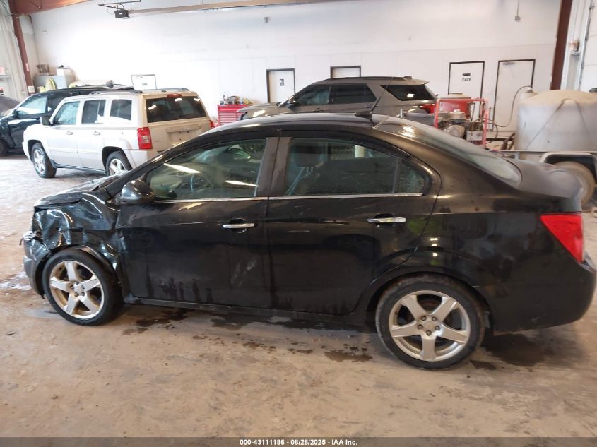 2012 Chevrolet Sonic 2Lz VIN: 1G1JE5SB9C4174852 Lot: 43111186
