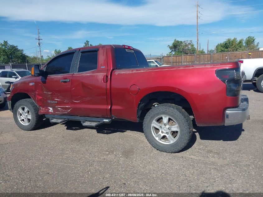 2008 Toyota Tundra Double Cab/Double Cab Sr5 VIN: 5TFBV54118X034901 Lot: 43111257