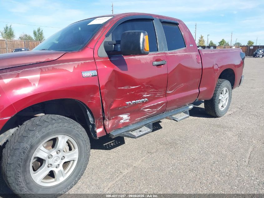2008 Toyota Tundra Double Cab/Double Cab Sr5 VIN: 5TFBV54118X034901 Lot: 43111257