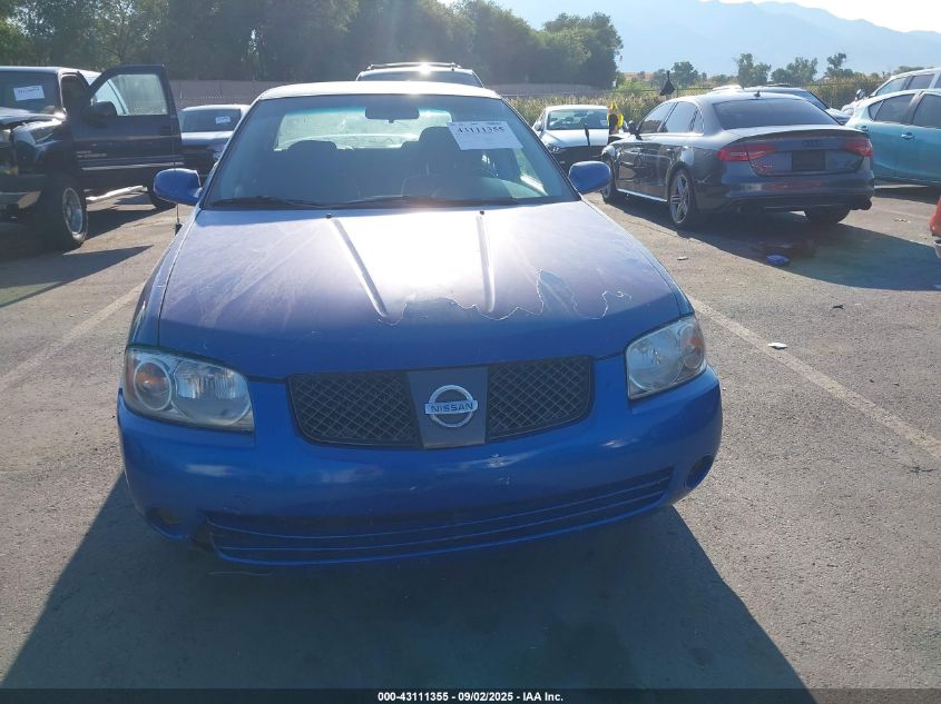 2006 Nissan Sentra 1.8S VIN: 3N1CB51D06L592701 Lot: 43111355