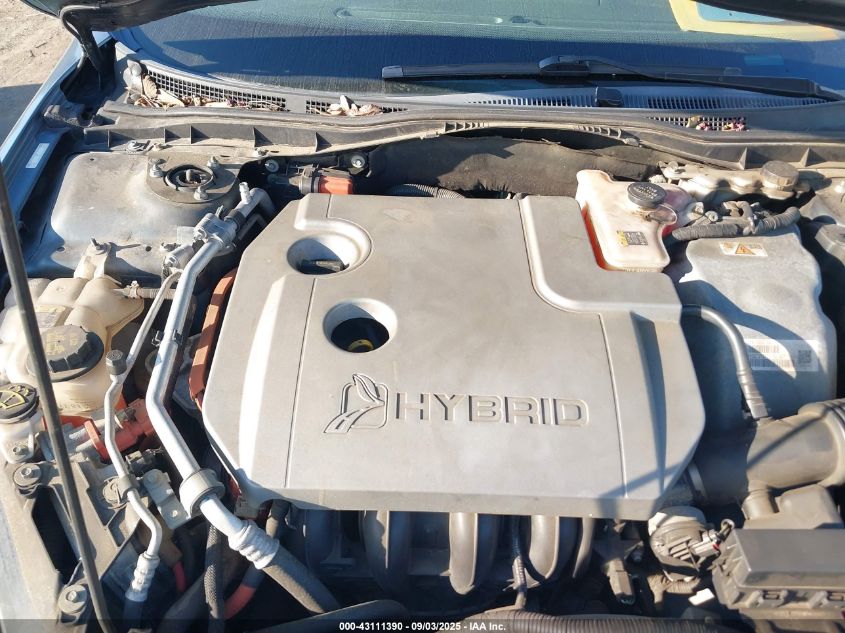 2012 Ford Fusion Hybrid VIN: 3FADP0L35CR179651 Lot: 43111390