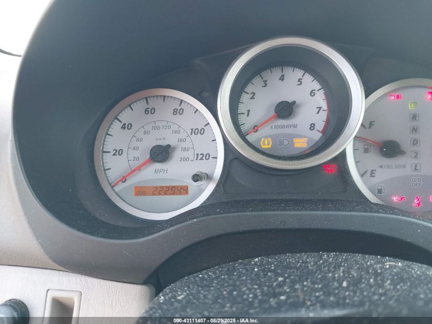 2005 Toyota Rav4 VIN: JTEHD20V750053845 Lot: 43111407