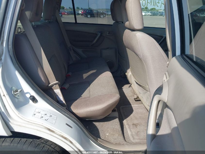 2005 Toyota Rav4 VIN: JTEHD20V750053845 Lot: 43111407