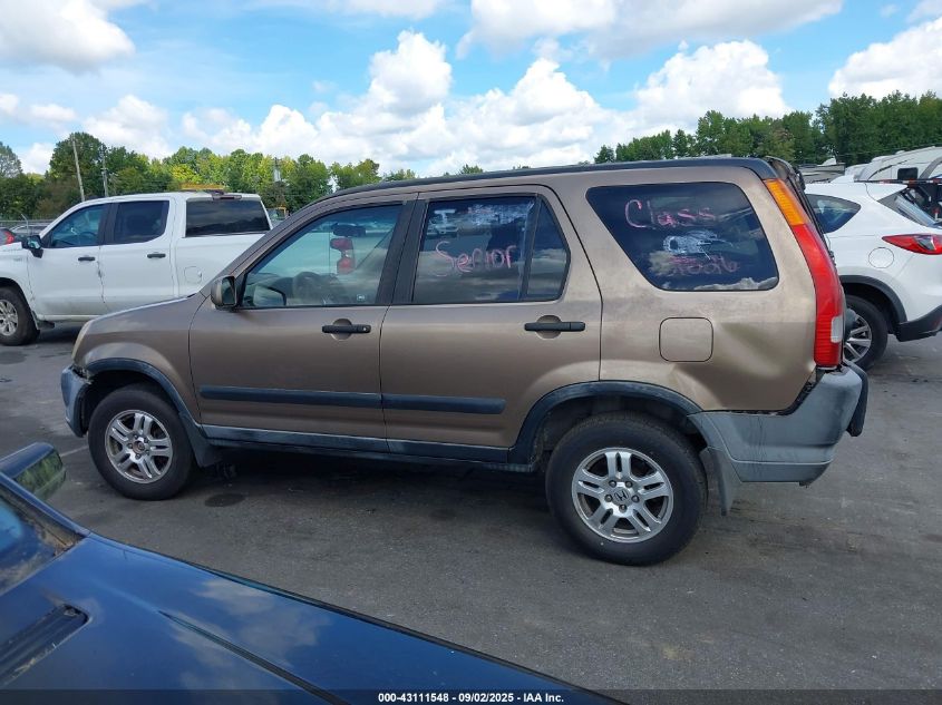 2002 Honda Cr-V Ex VIN: JHLRD78872C072915 Lot: 43111548