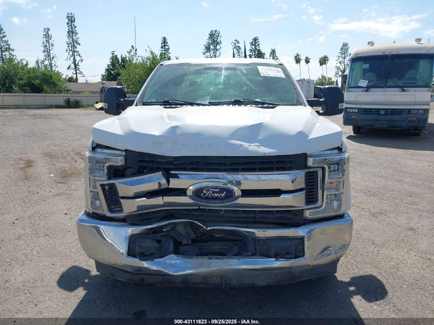 2018 Ford F-250 Xl VIN: 1FT7W2AT8JEB20943 Lot: 43111623