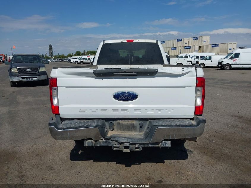 2018 Ford F-250 Xl VIN: 1FT7W2AT8JEB20943 Lot: 43111623
